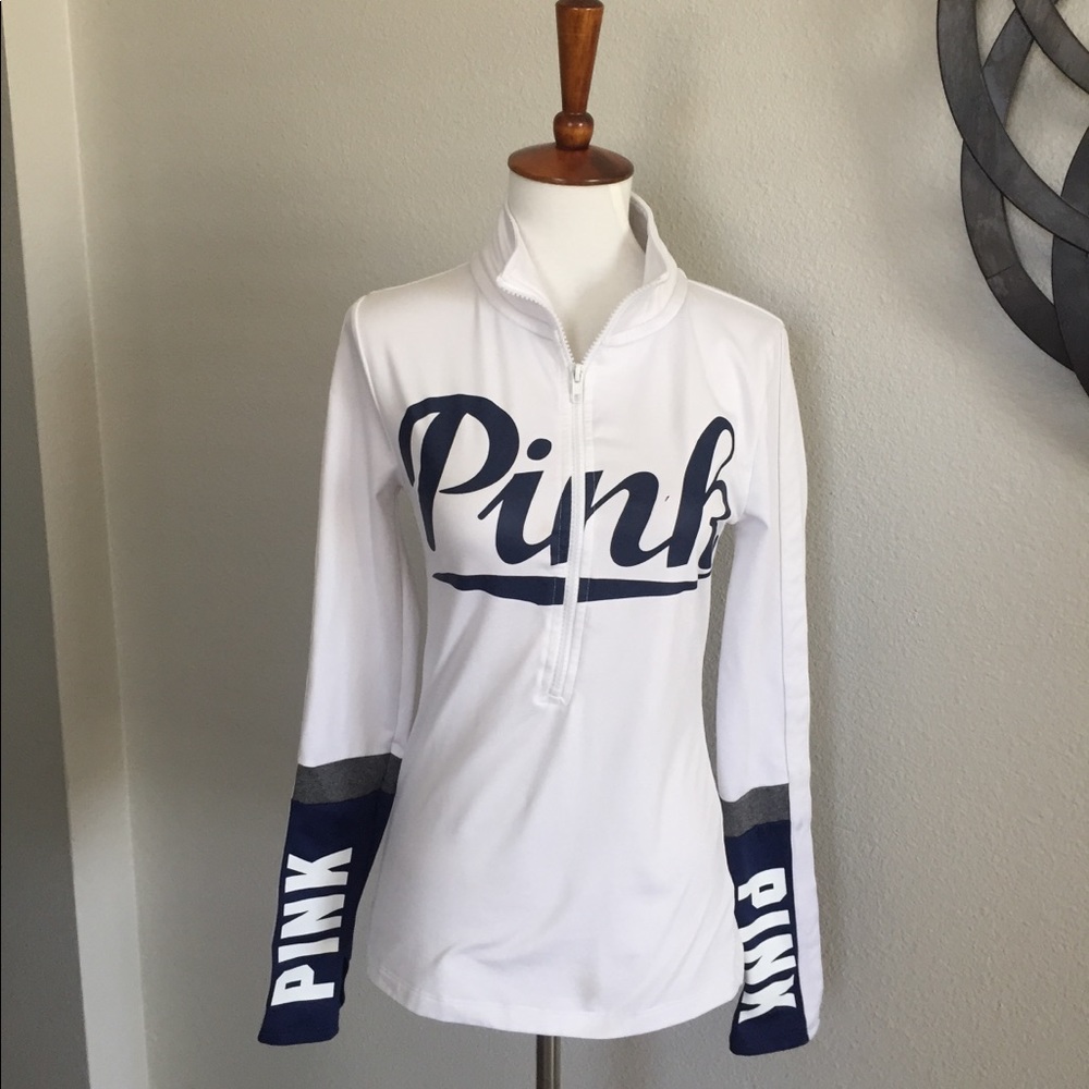 Victoria secret PINK half zip track jacket